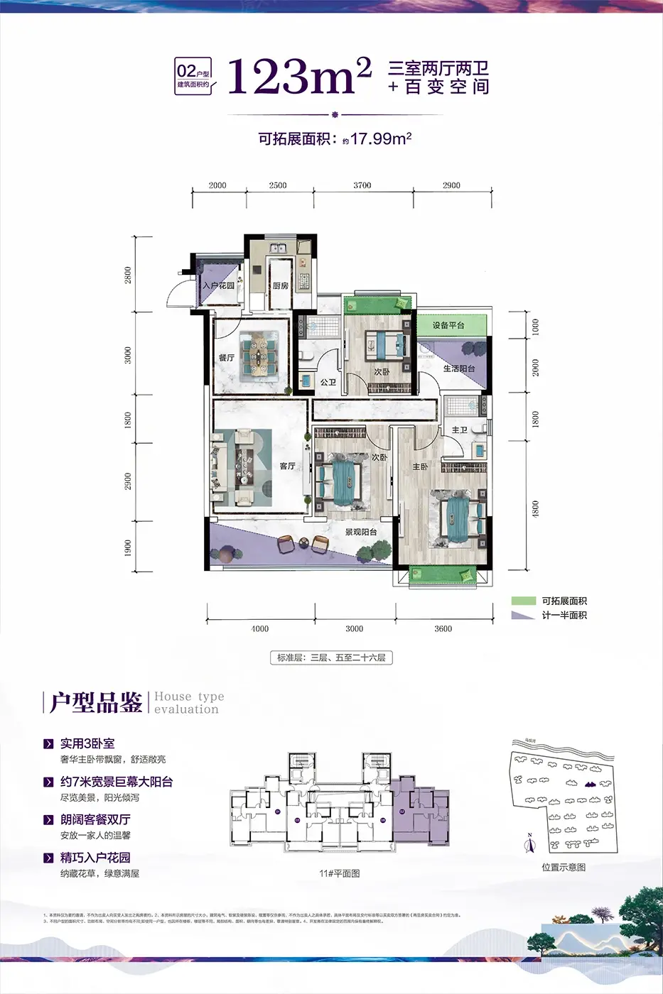 望江县滨江华府户型图图片