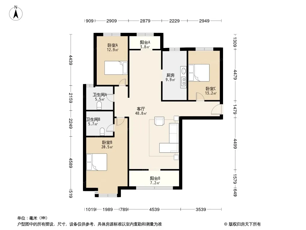 西江华府户型图