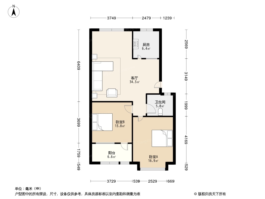 怡和家园户型图