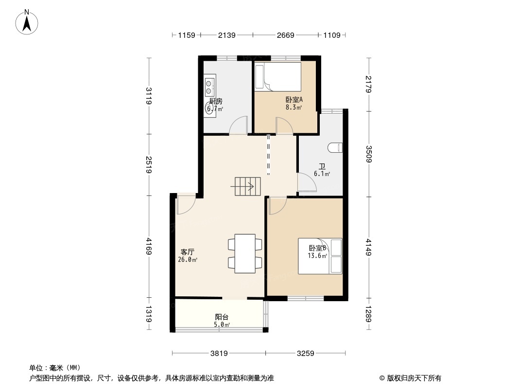 长岛花园户型图