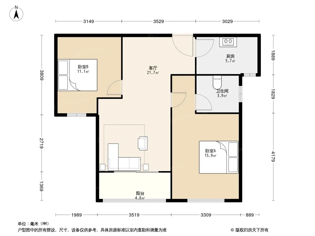 雀梅花园户型图