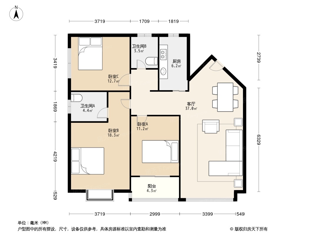 菁英汇户型图