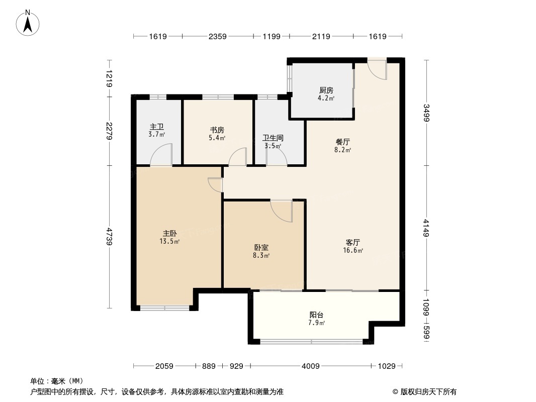 榕发夏荷郡户型图