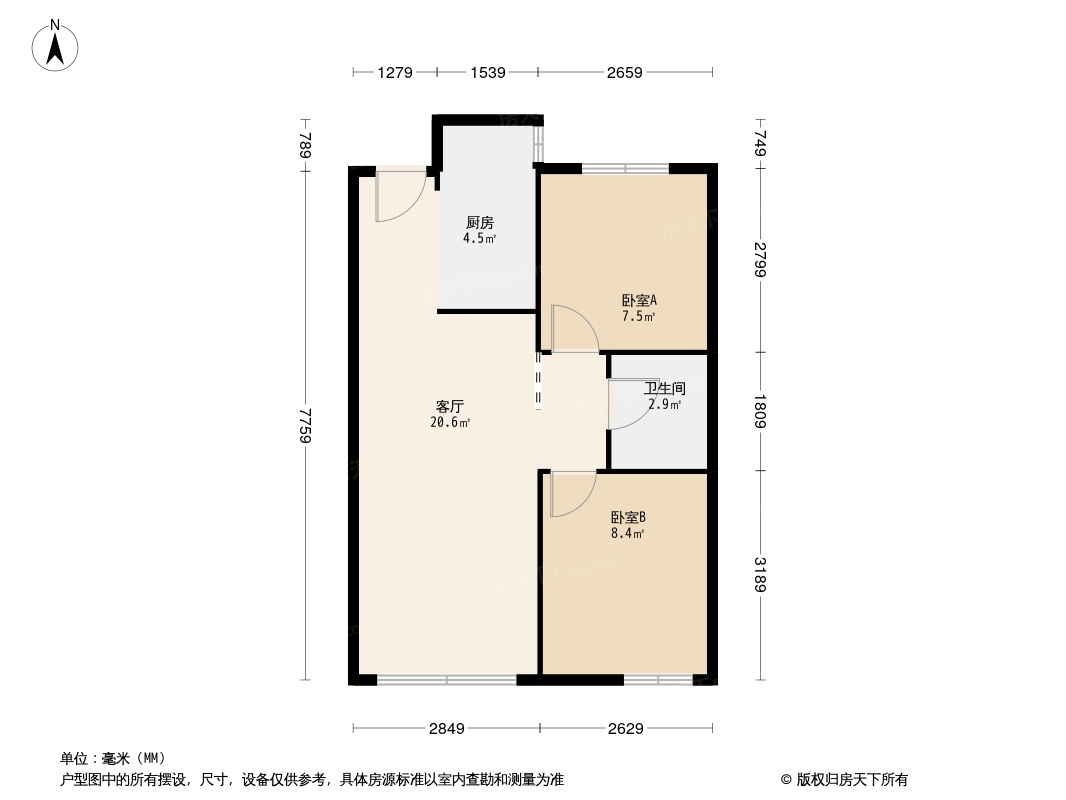 云锦东方一期户型图图片