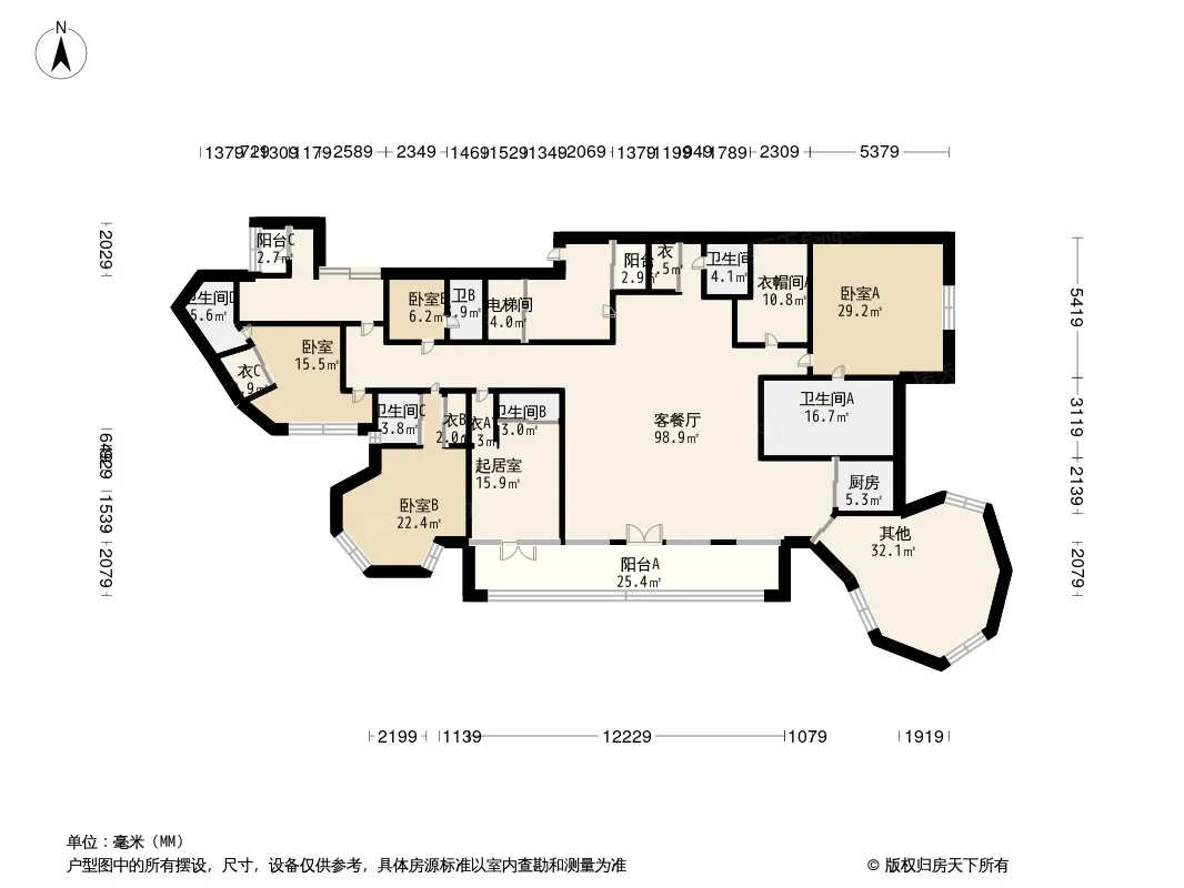 大连城堡户型图