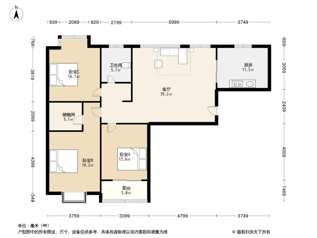 丰奥嘉园户型图