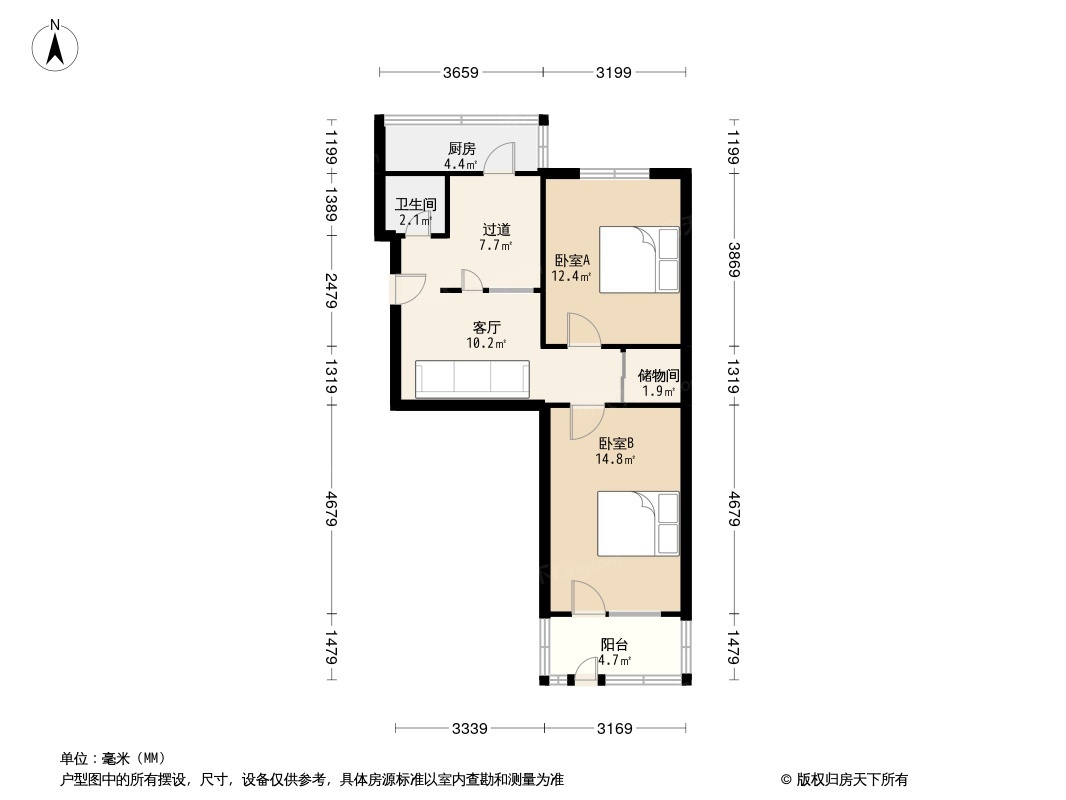 饭店户型图图片