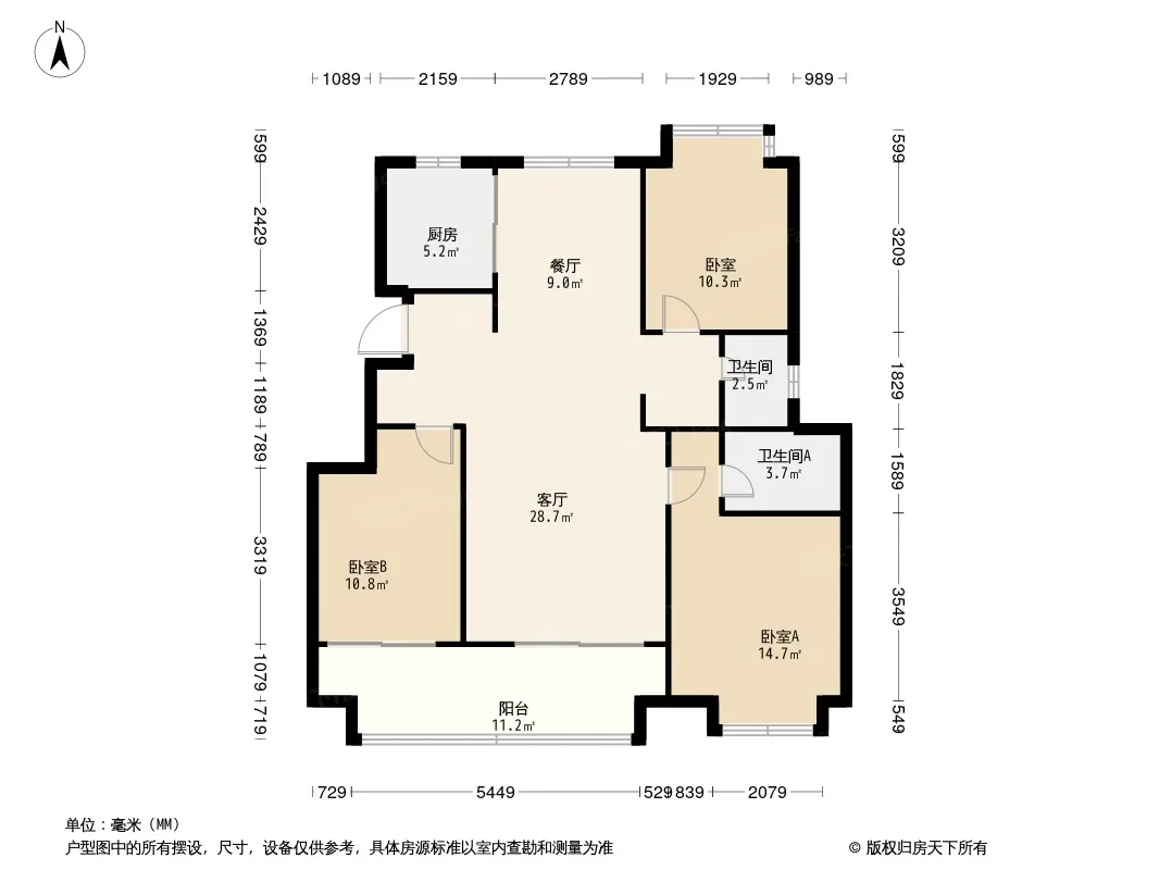 赣电贵府户型图