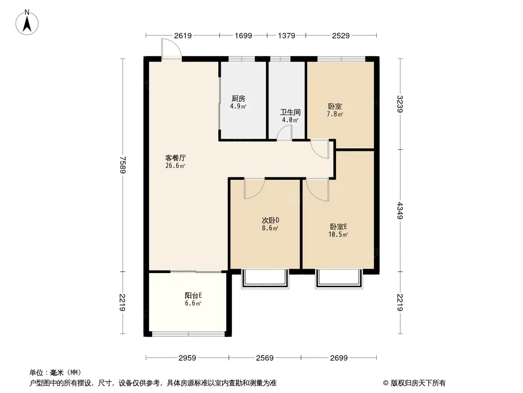 正荣悦澜湾户型图图片