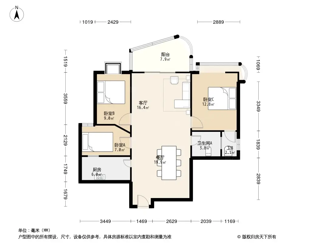 罗宾森广场户型图