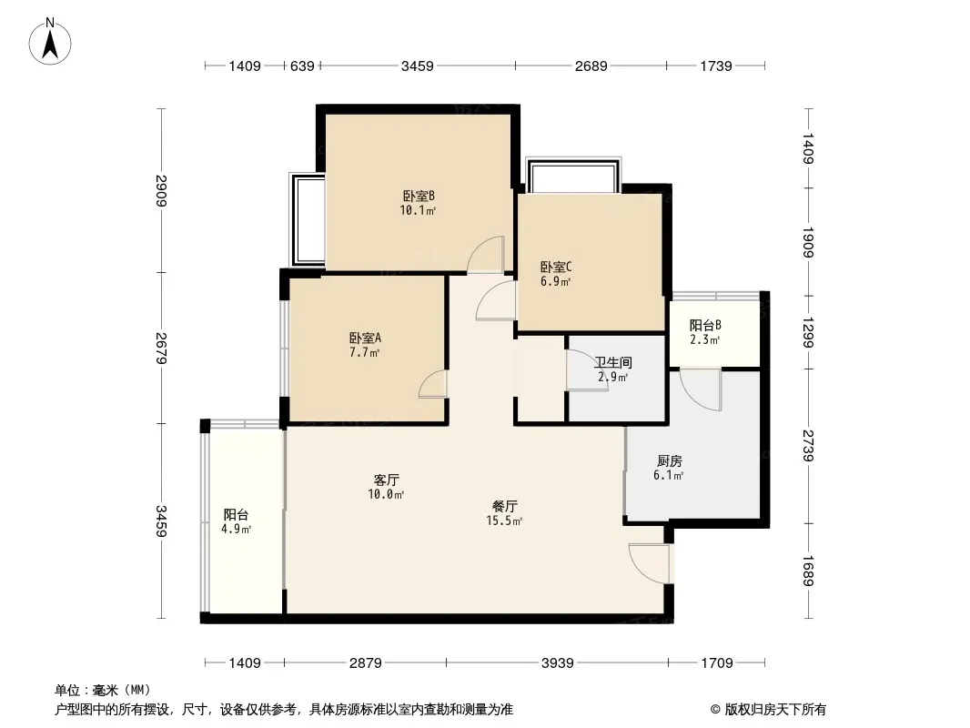 上悦天地户型图