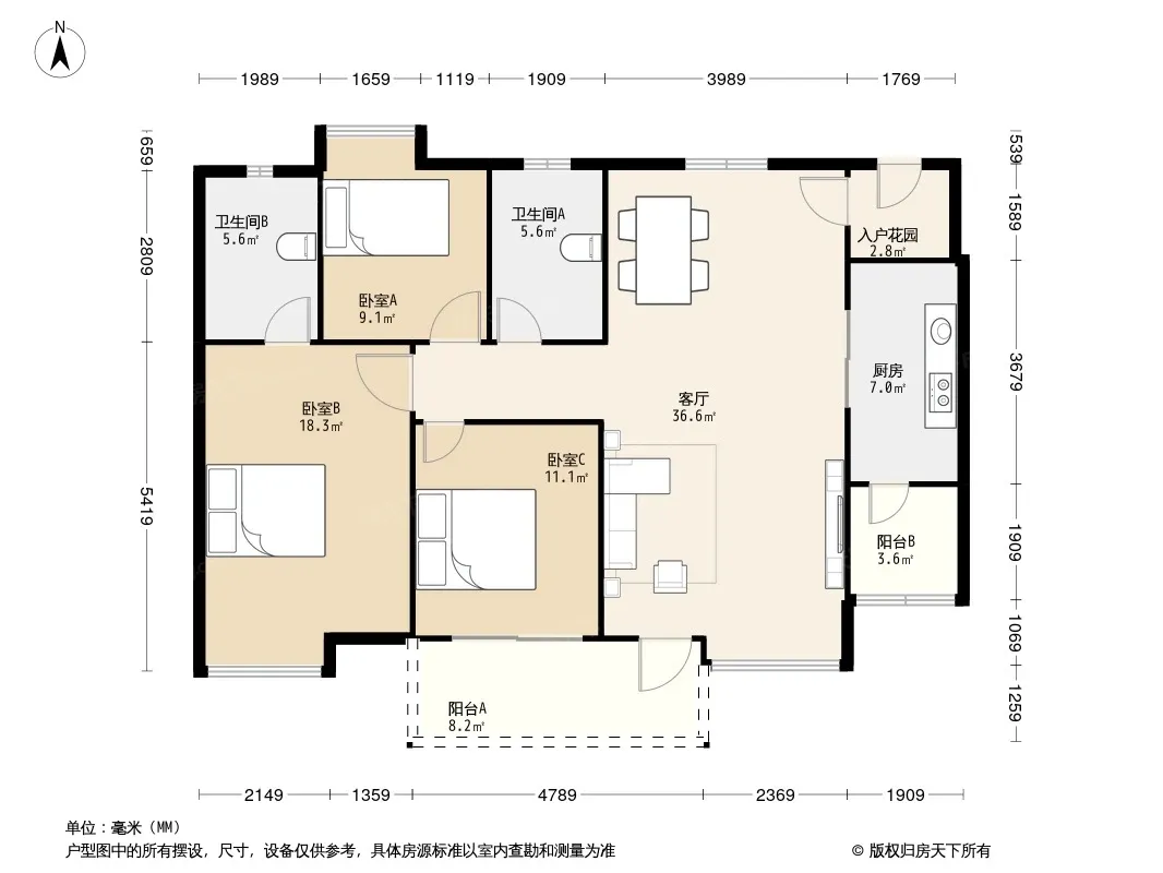 越秀岭南雅筑户型图