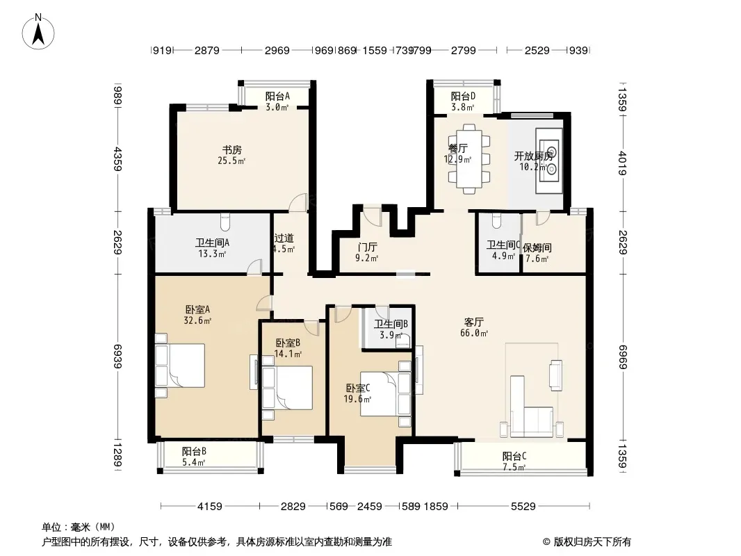 曲江公馆户型图