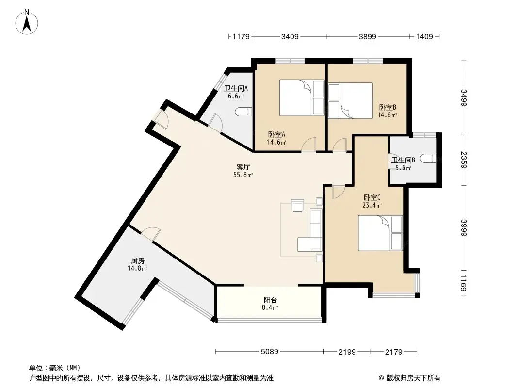 融僑馨苑戶型圖