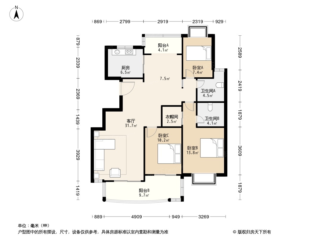 科大花园户型图