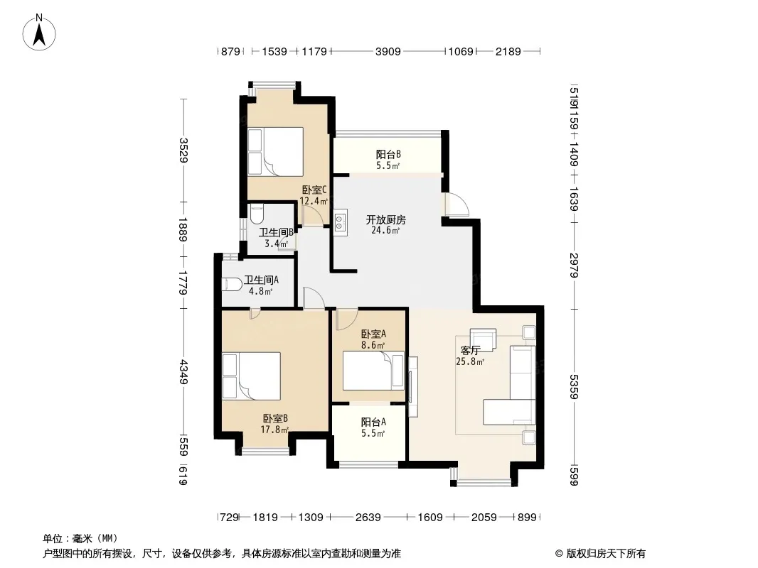 曲江明珠户型图
