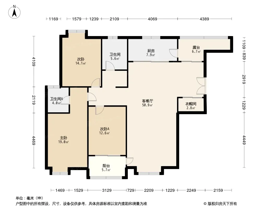 泰华曼哈顿户型图