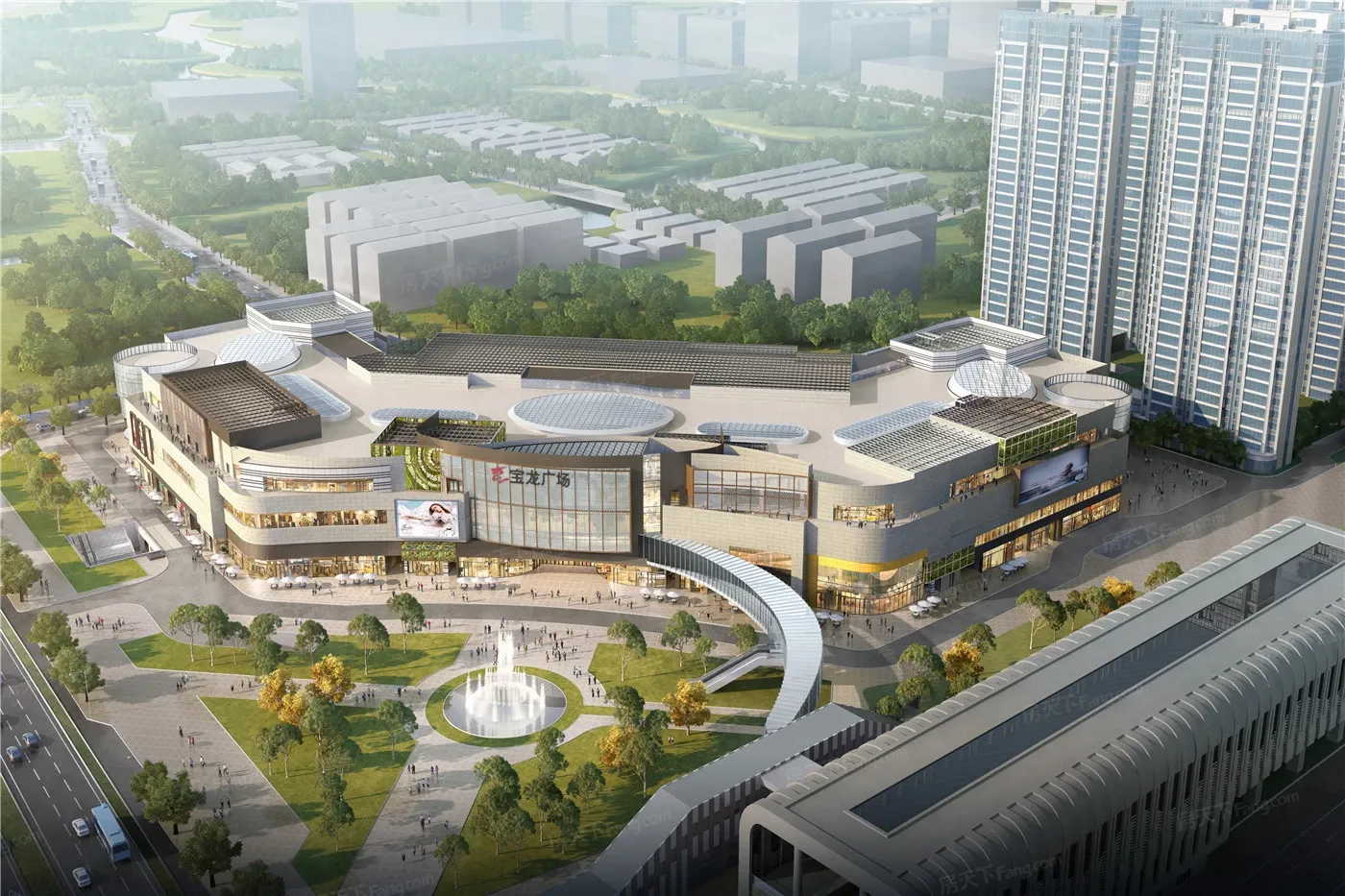 台州超高人气楼盘 中骏宝龙广场 vs 悦景园
