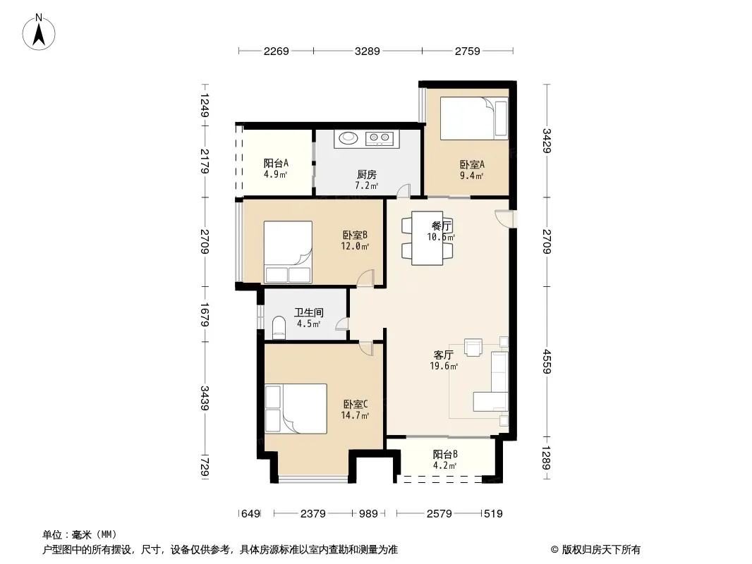 奥园海景城户型图
