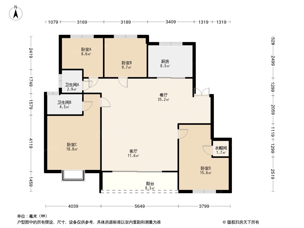 徐州富春山居户型图图片