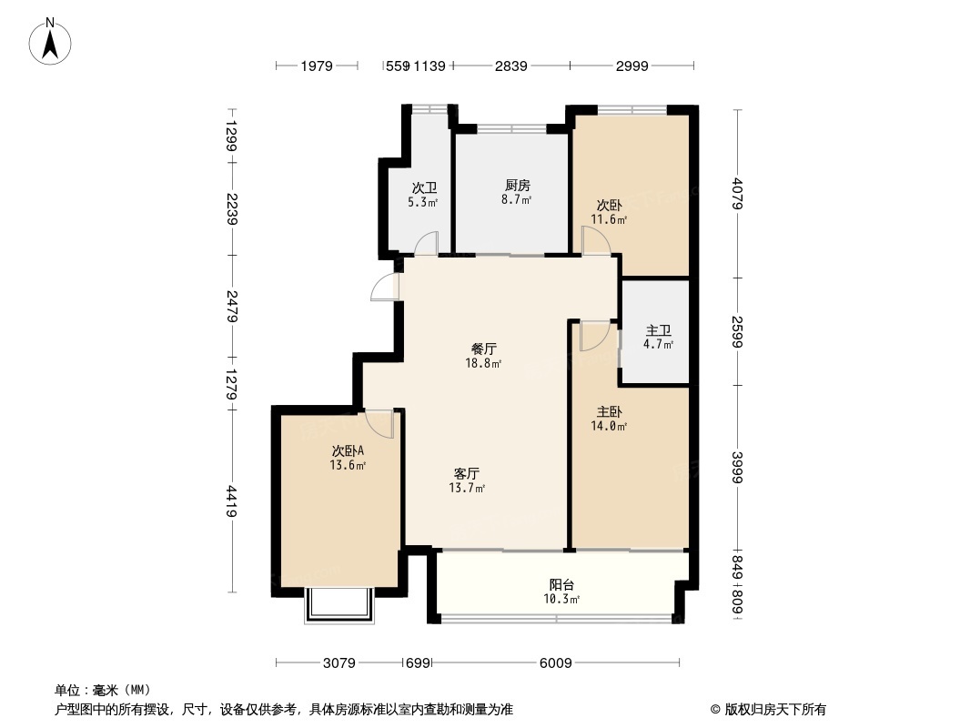 郡王府平面图图片