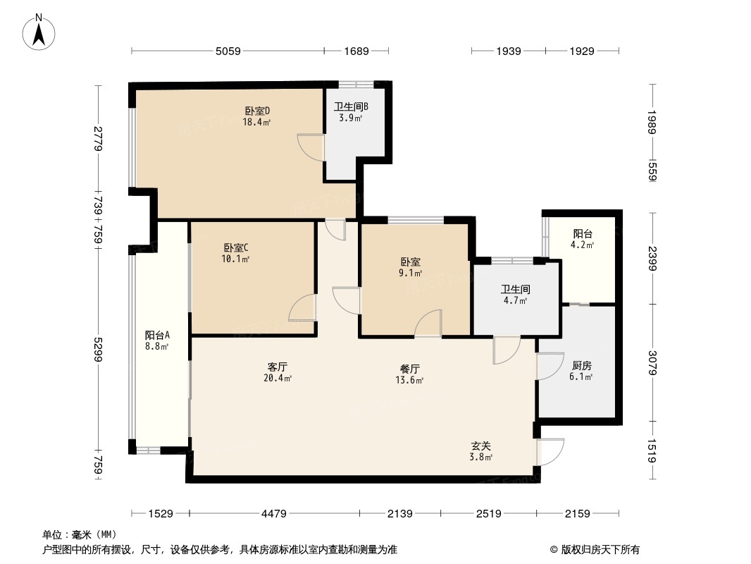 绿地国际花都户型图图片