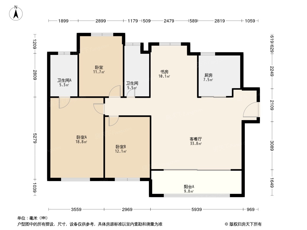 玖玺户型图