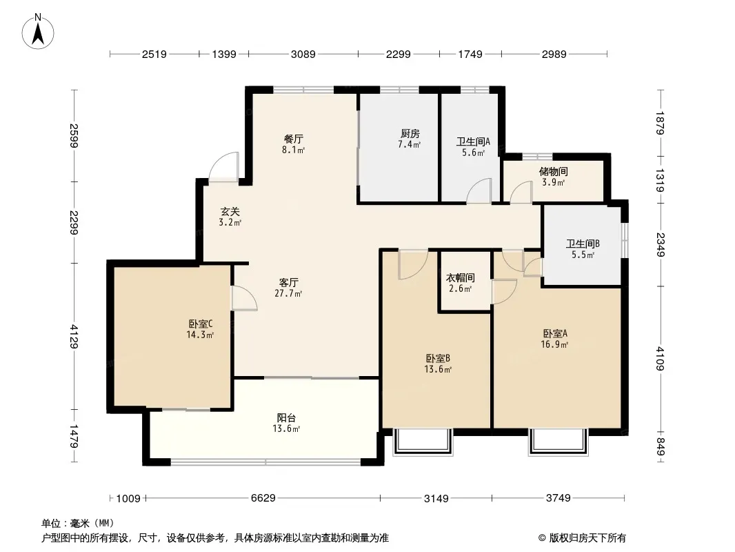 杭房悦东方户型类别:3居,4居,5居,6居,8居户型面积:85.00平方米-260.