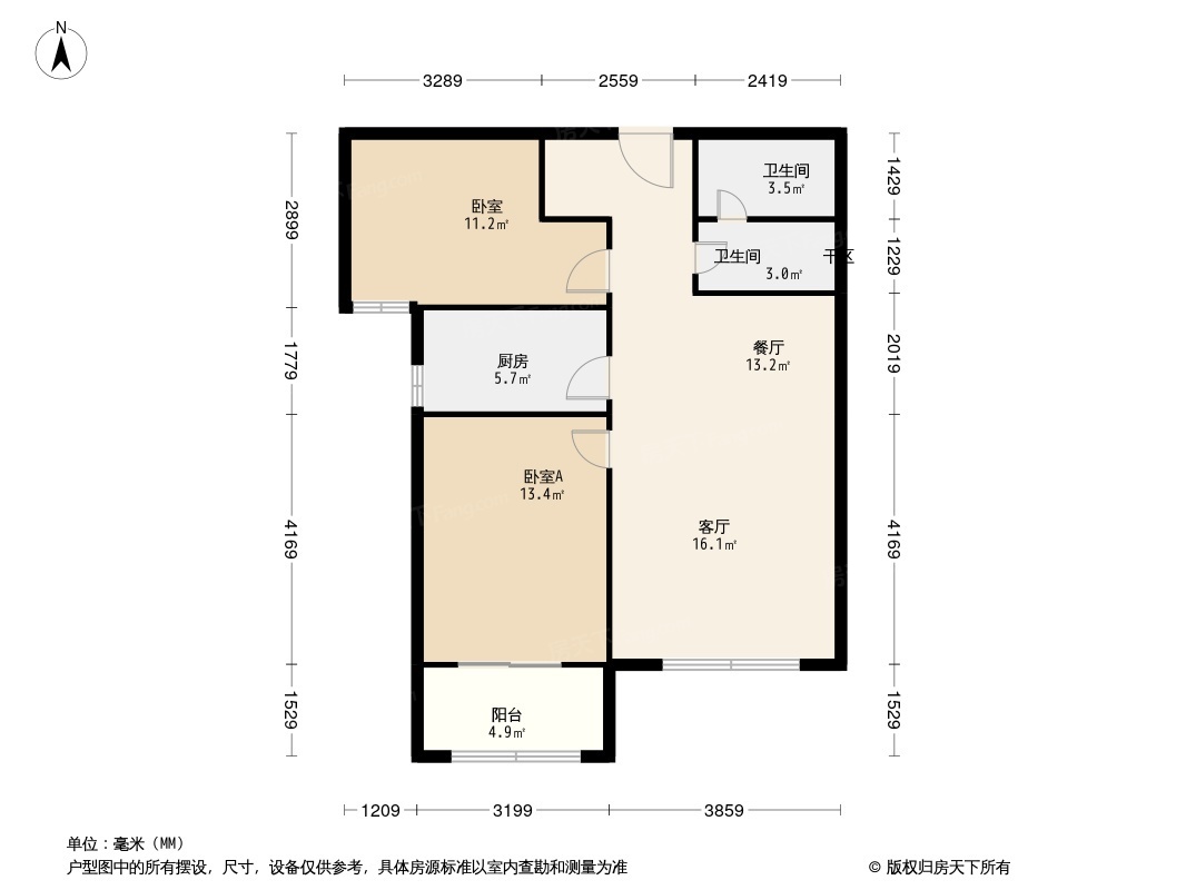 学府名苑户型图