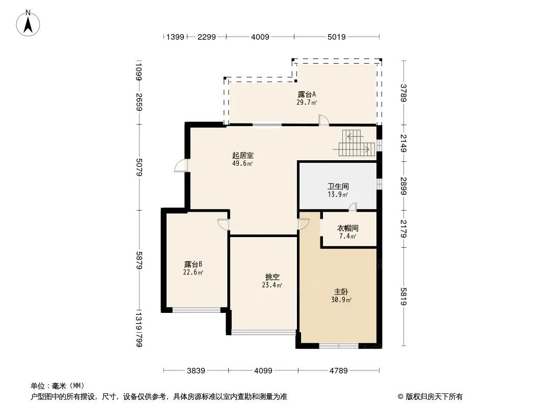 东岸国际户型图