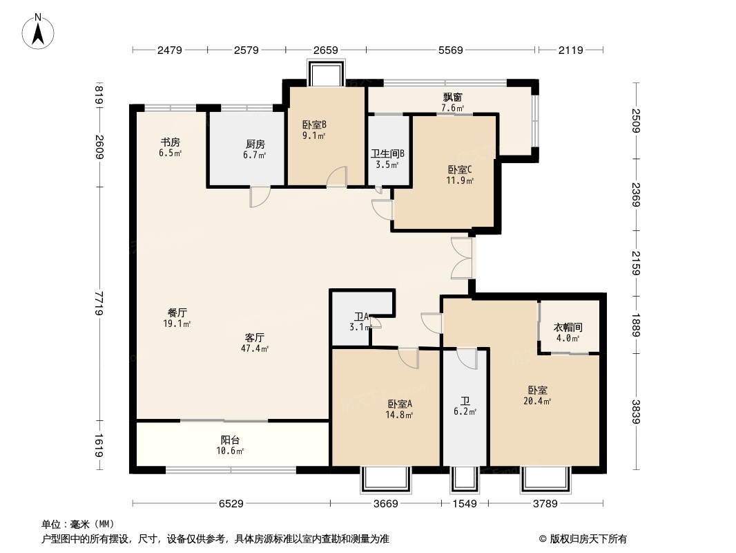 福州建发缦云户型图图片