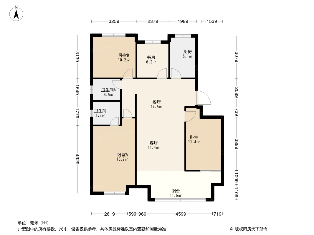 蓝光·锦澜府户型图