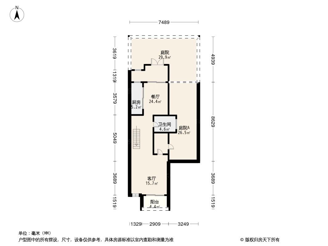 温泉山谷六期户型图图片