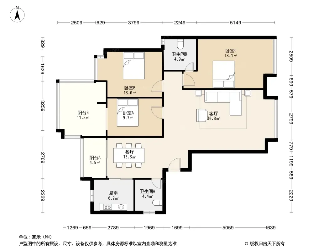 仁和春天大道户型图