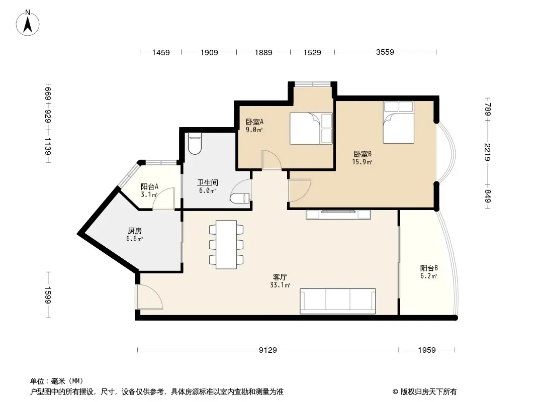 祈福新村 平面图图片