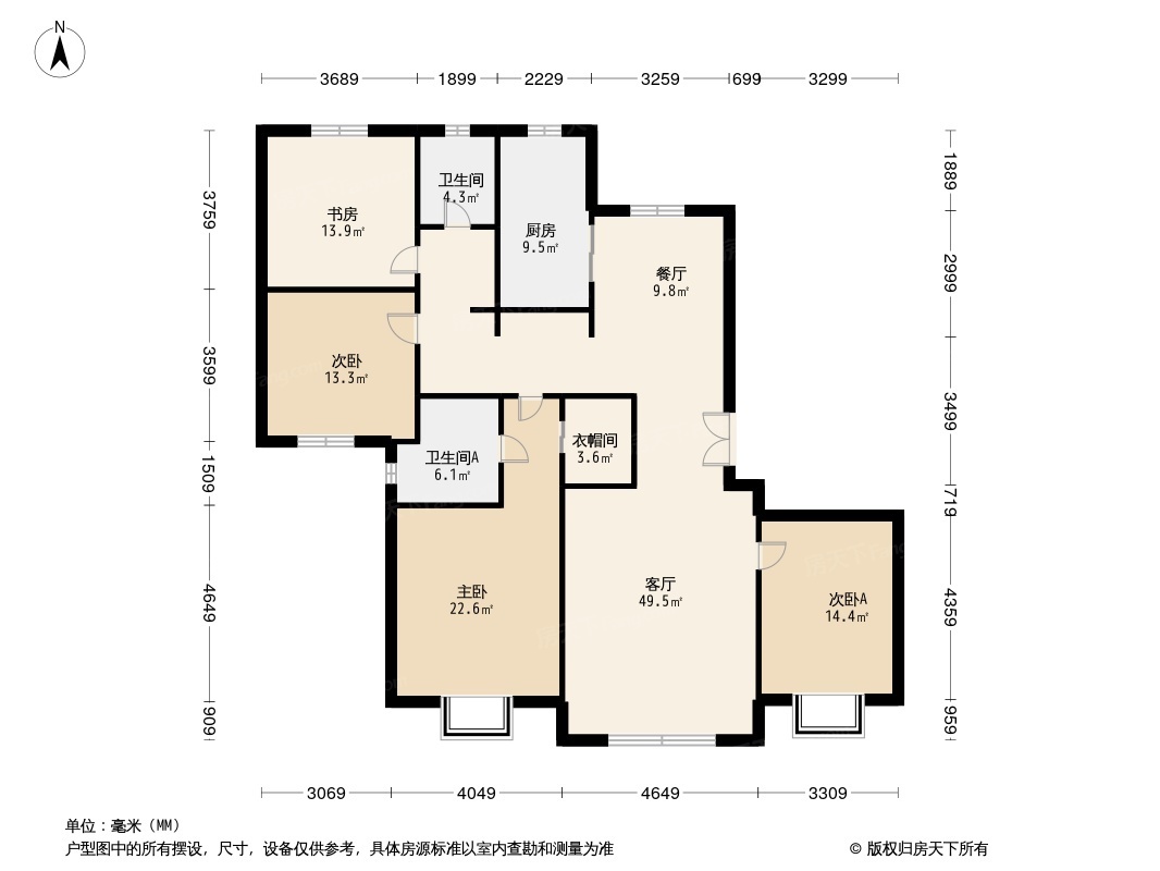 金河湾户型图片