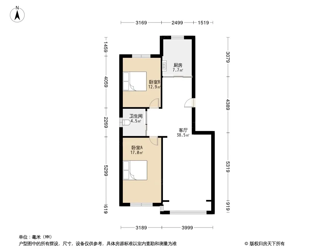 河畔人家户型图
