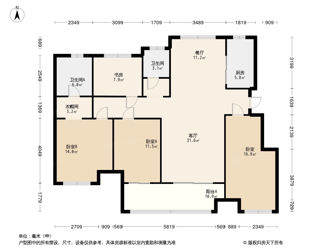 沭阳明厚源学府户型图图片