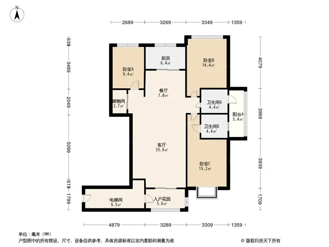 澄海金华豪庭户型图图片