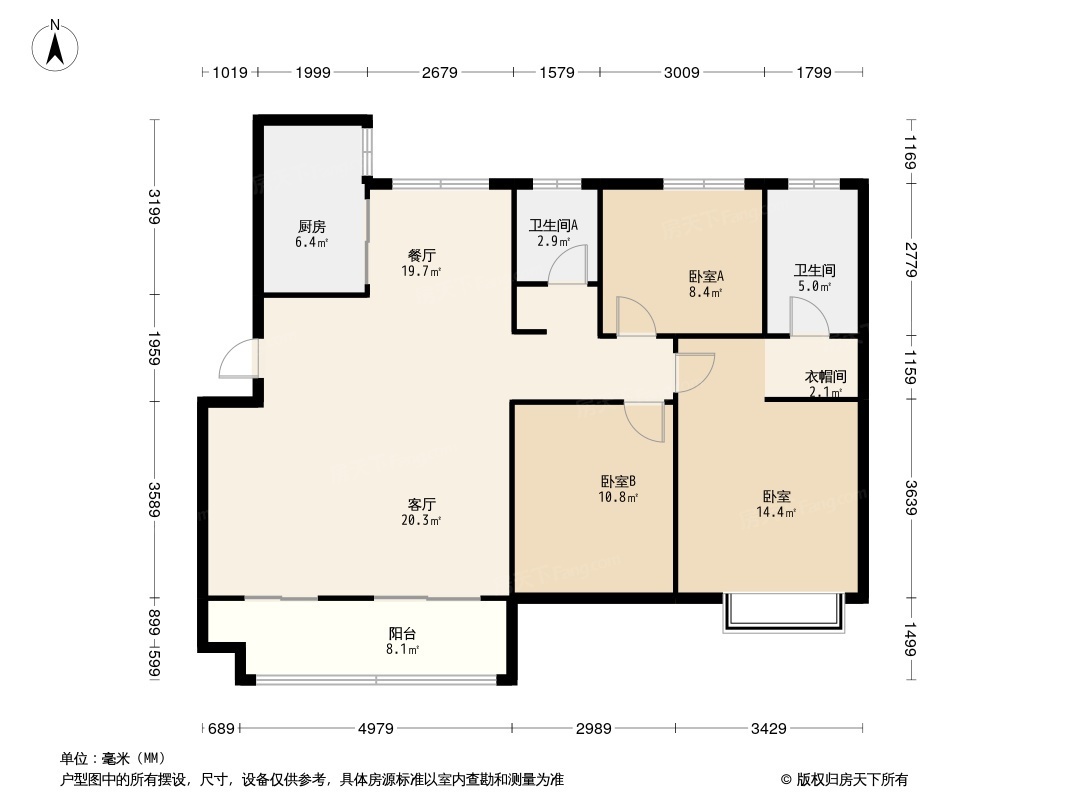 光明墅户型图片