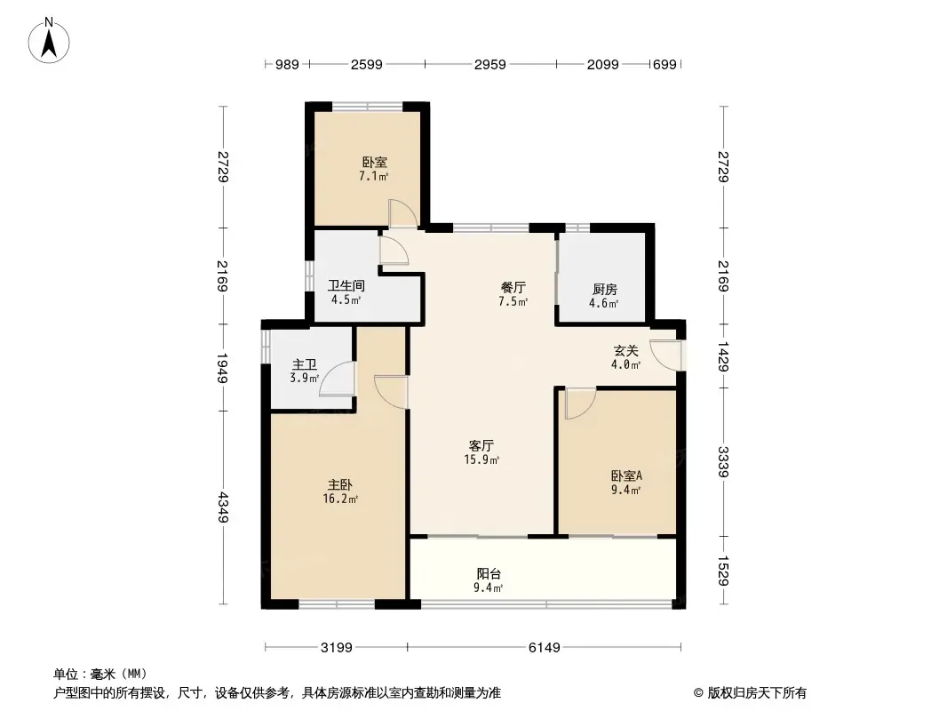保亿湖风雅园户型图