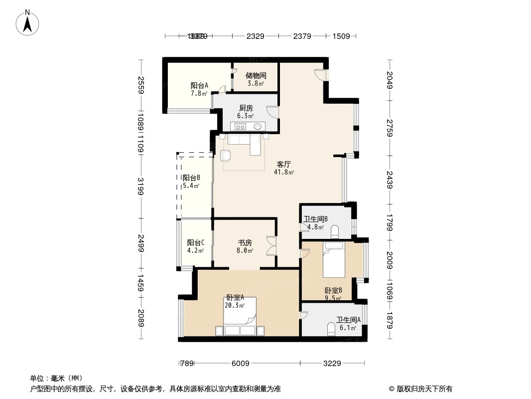 户型图0/1