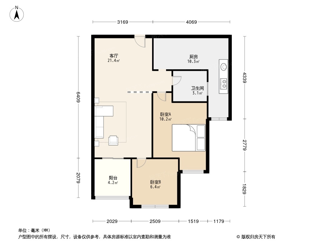 财信拉菲公馆户型图