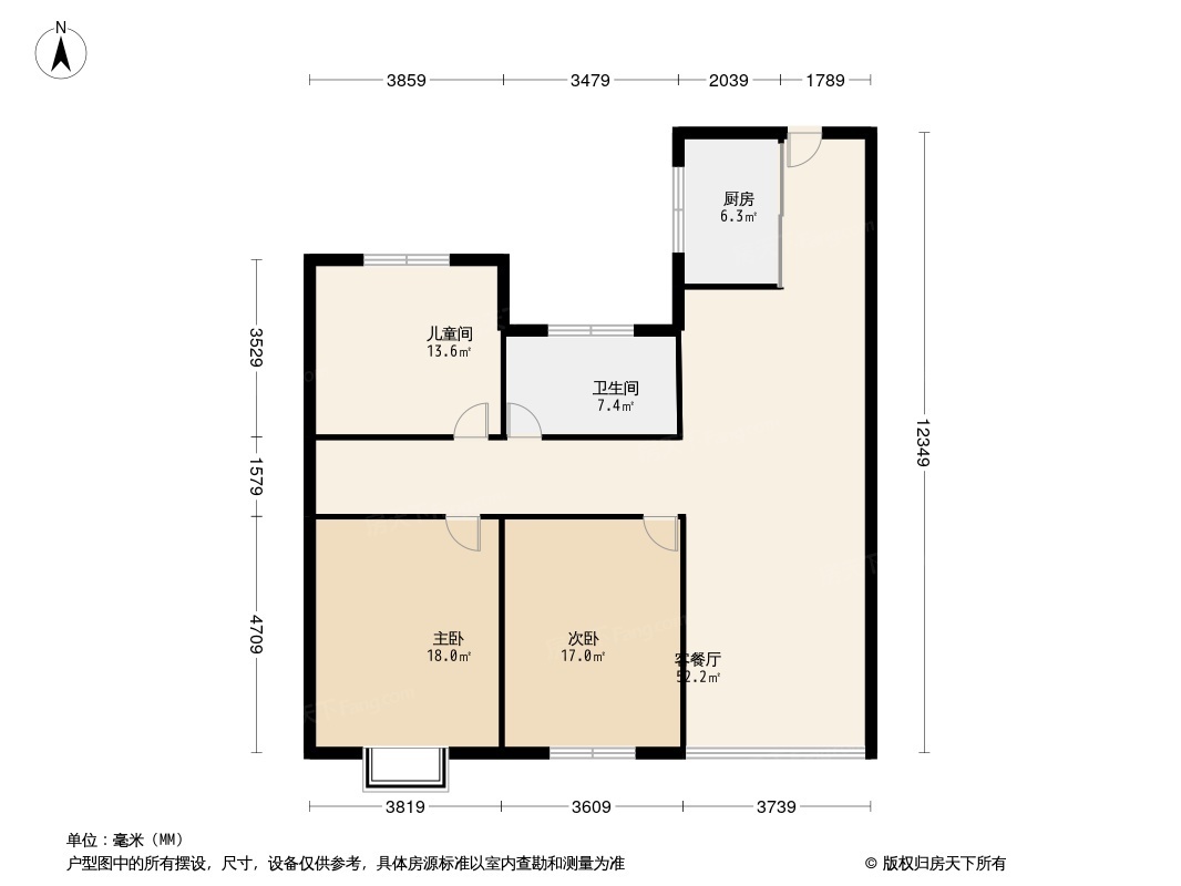 小港奥园誉湖湾户型图图片