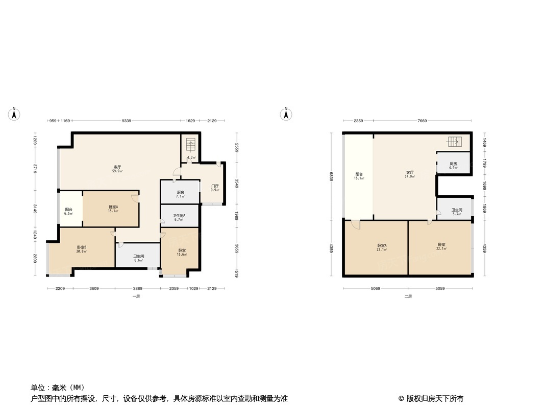 北欧知识城户型图