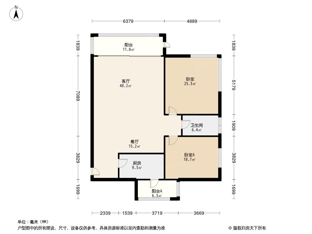 广州光大花园户型图图片