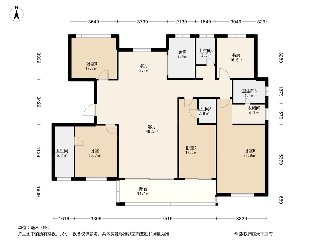 丹阳天怡紫宸户型图图片