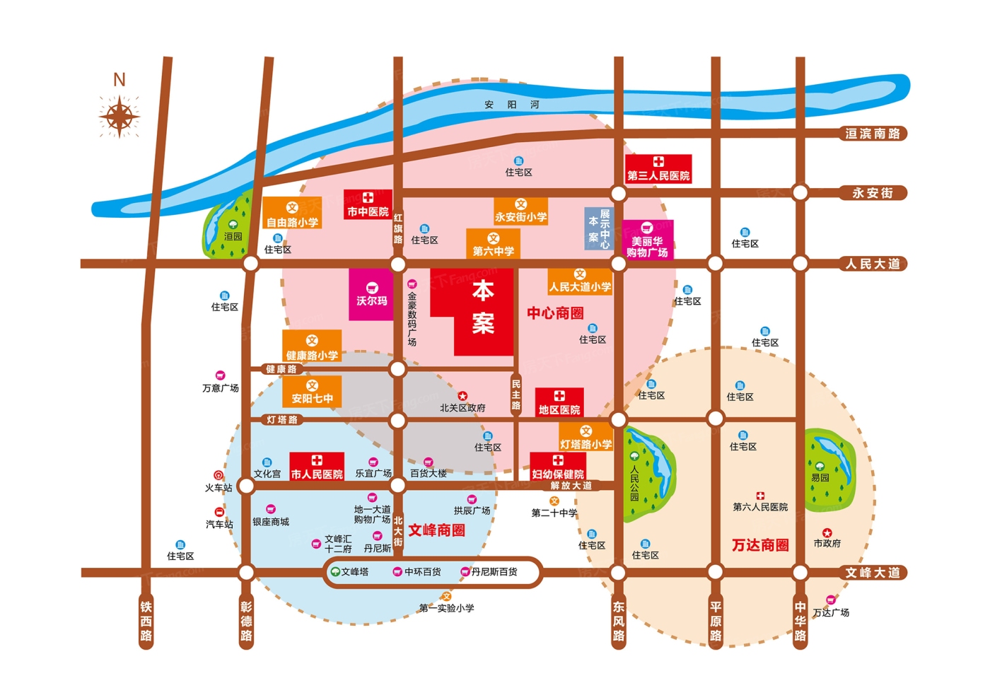 安阳市道路规划图最新图片