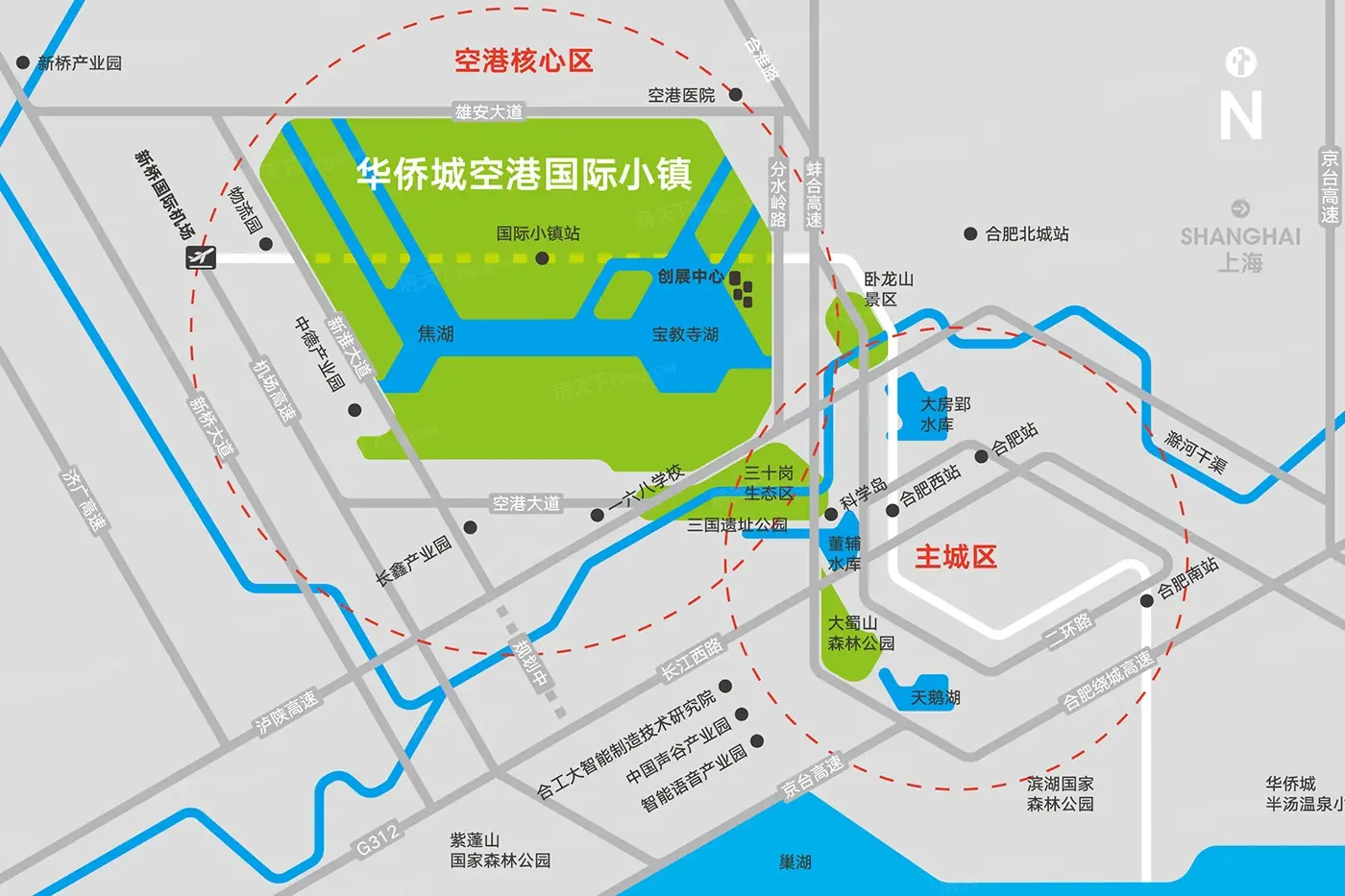 華僑城空港國際小鎮中央水岸西區二期空港新區高關注度樓盤多維度分析