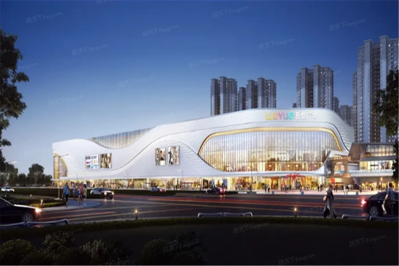 效果图:保山吾悦广场效果图